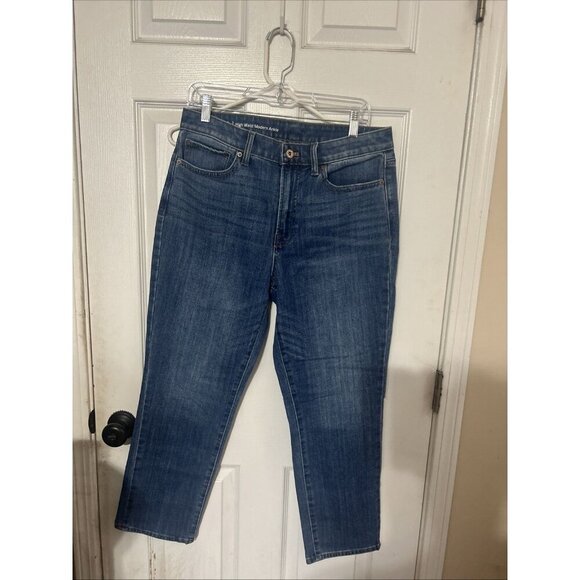 Talbots Jeans 8 Modern Ankle Jean Medium Wash Stretch High-Rise Women's - Picture 1 of 3